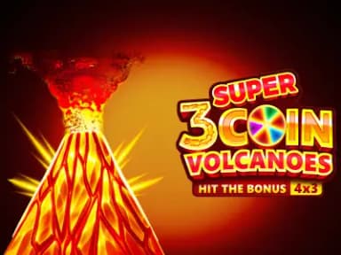 3 Super Coin Volcanoes: Hit the Bonus